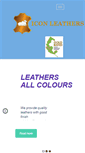 Mobile Screenshot of iconleathers.com